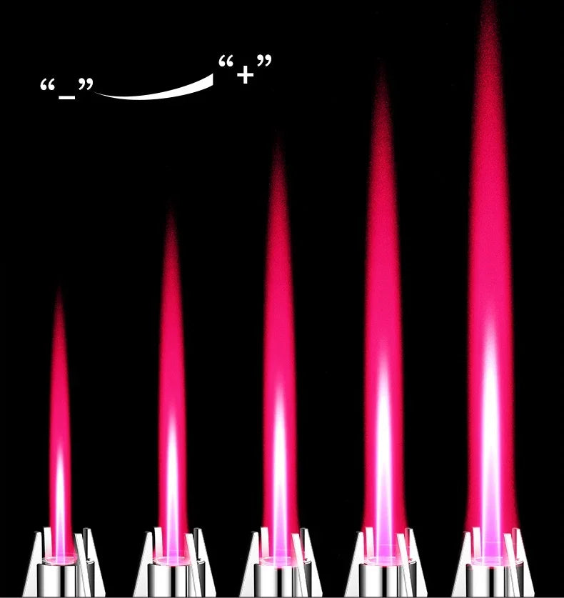 Gas Lighter Kitchen Cooking Powerful Metal Windproof Torch Flame Jet Barbecue Smoking Accessories Cigar Lighters Men's Gift