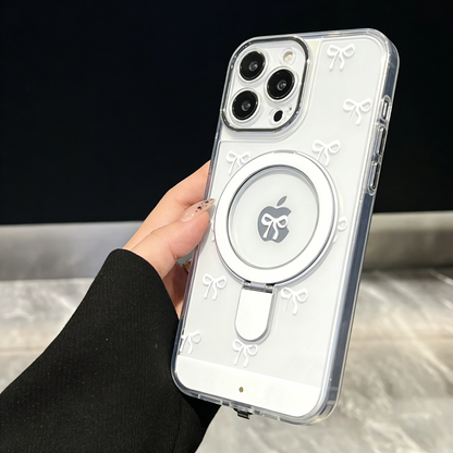 Change Color Luminous Call Light up Flash Bowknot Phone Case for Iphone 16 15 13 12 11 14 17 Pro Max plus Air Shockproof Cover